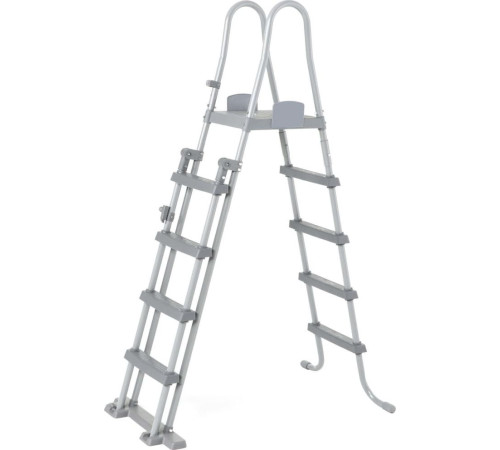 Басейн каркасний овальний 6в1 Bestway 56710 Power Steel 549x274 см - сірий