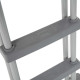 Басейн каркасний овальний 6в1 Bestway 56710 Power Steel 549x274 см - сірий