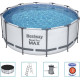 Басейн каркасний Bestway 92833 Steel Pro MAX 366 см - білий