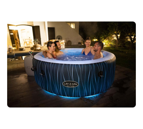 Джакузі-SPA надувне BESTWAY LAY-Z-SPA Hollywood AirJet 6-місне