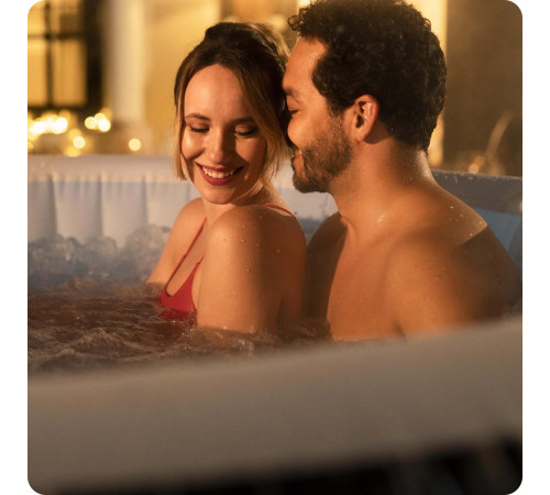 Джакузі-SPA надувне BESTWAY LAY-Z-SPA Hollywood AirJet 6-місне