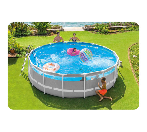 Басейн каркасний 17в1 INTEX 26730, 488 х 122 см