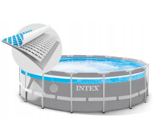 Басейн каркасний 17в1 INTEX 26730, 488 х 122 см
