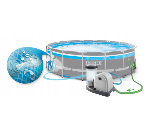 Басейн каркасний 17в1 INTEX 26730, 488 х 122 см