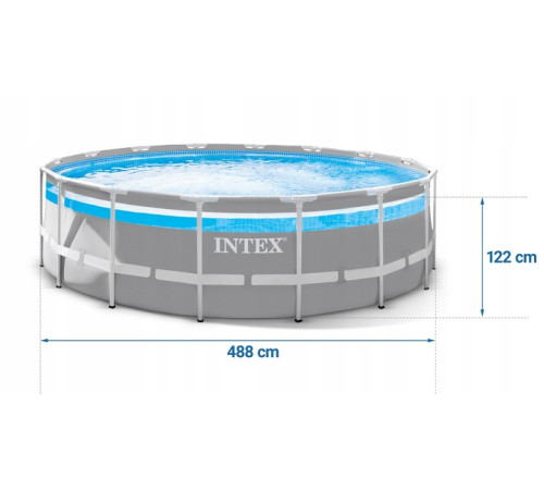 Басейн каркасний 17в1 INTEX 26730, 488 х 122 см