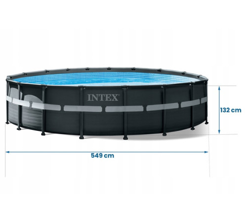 Басейн каркасний 21в1 Intex 26330 549 х 132 см