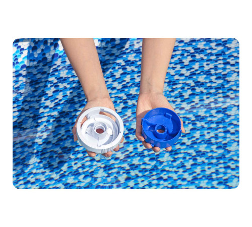 Basen ogrodowy panelowy całoroczny 457 x 122 cm 13w1 Bestawy 56384