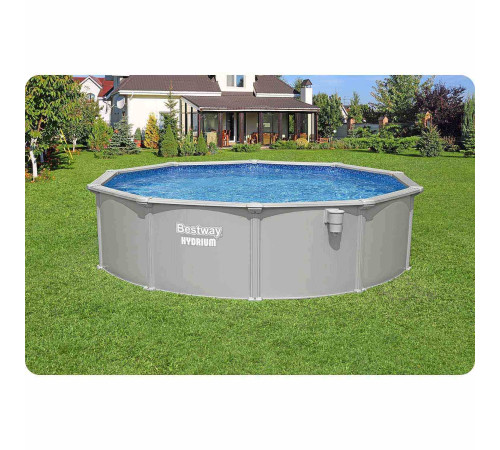 Basen ogrodowy panelowy całoroczny 457 x 122 cm 13w1 Bestawy 56384