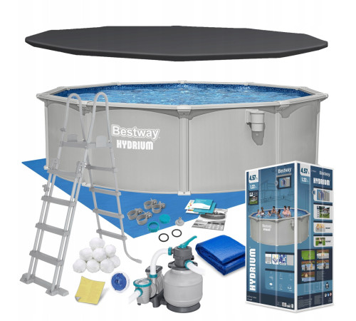 Басейн каркасний 13в1 Bestway 56384 457 х 122 см