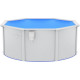 Басейн каркасний vidaXL 300 x 120 см, білий