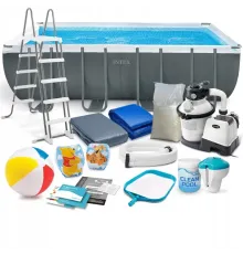 Басейн каркасний 18в1 Intex 26356 549 х 274 х 132 см