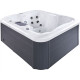 Джакузі-SPA садове Beliani Arcelia 180 см х 80 см (320278 Bel) 4-місне