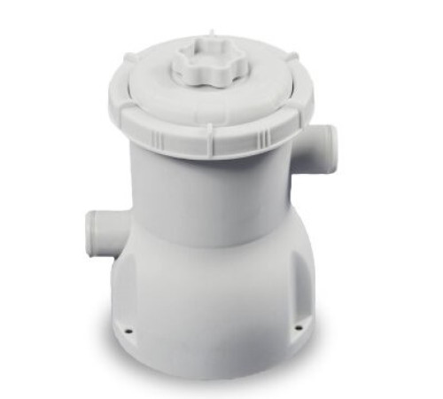 Басейн каркасний EXIT з тентом 244 х 76 см "камінь"