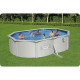 Basen ogrodowy panelowy całoroczny 500x366x122 cm 13w1 Bestawy 56586