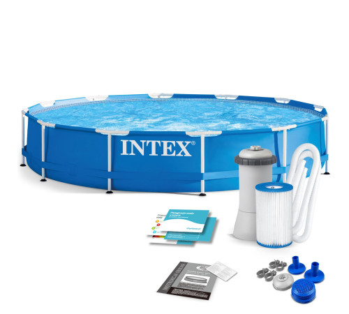 Басейн каркасний 9в1 INTEX 28212, 366 x 76 см Басейн каркасний 9в1 INTEX 28212, 366 x 76 см