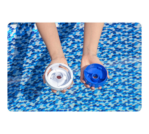 Basen ogrodowy panelowy całoroczny 610x366x122 cm 13w1 Bestawy 56369