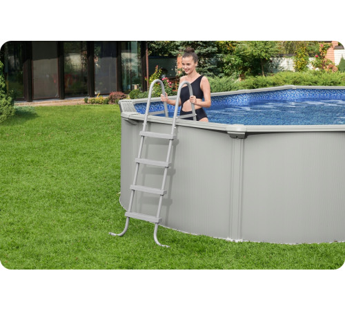 Басейн каркасний 13в1 Bestway Hydrium 56369 610 х 366 х 122 см