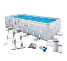 Basen ogrodowy stelażowy 400 x 200 x 100 cm 4w1 INTEX 26780