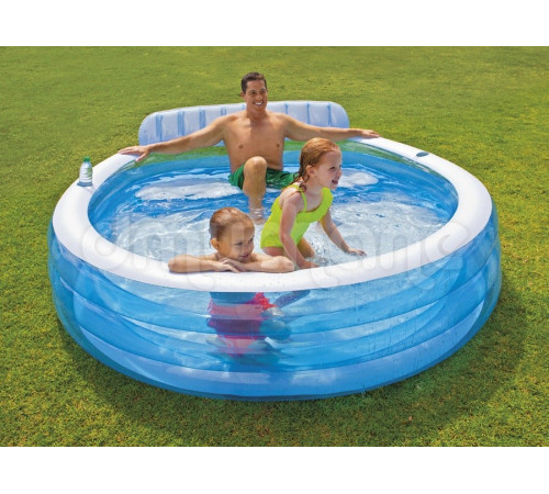 Басейн надувний дитячий INTEX 57190 229x218x79 см