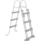 Басейн каркасний овальний 5в1 Bestway 56946 Power Steel 488 x 305 см - коричневий