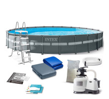 Basen ogrodowy stelażowy 732 x 132 cm 12w1 INTEX 26340