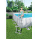 Басейн каркасний прямокутний Bestway 56475, 732 x 366 x 132 см - білий
