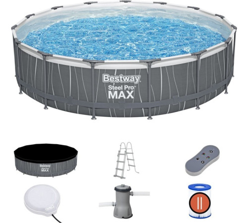 Басейн каркасний BESTWAY SteelPRO 15FT 457 x 107 см