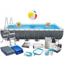 Басейн каркасний 18в1 Intex 26364 732 × 366 × 132 см