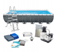 Басейн каркасний 10в1 Intex 26364 732 х 366 х 132 см