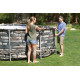 Басейн каркасний овальний Bestway Power Steel Swim, 610 x 366 x 122 см