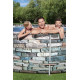 Басейн каркасний овальний Bestway Power Steel Swim, 610 x 366 x 122 см
