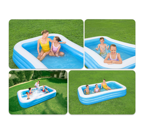 Басейн надувний дитячий Bestway 54009 305x183x56 см