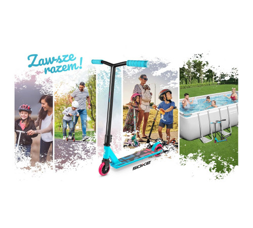 Басейн каркасний овальний 18в1 Bestway 5611R, 610 x 366 x 122 см + самокат