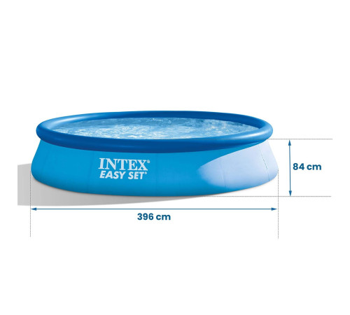 Басейн надувний 9в1 INTEX 28142, 396 x 84 см, блакитний