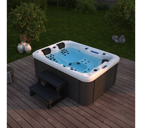 Джакузі садове Home Deluxe IND-230 215 см х 83 см (IND-230) 3-місне Джакузі садове Home Deluxe IND-230 215 см х 83 см (IND-230) 3-місне