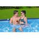 Басейн каркасний прямокутний 3в1 Bestway Family Steel Pro Frame 400 x 211 x 81 см + насос + фільтр