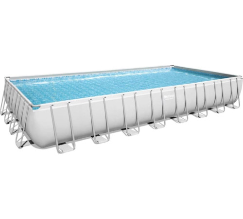 Басейн каркасний прямокутний Bestway Power Steel 956 х 488 х 132 см - білий Басейн каркасний прямокутний Bestway Power Steel 956 х 488 х 132 см - білий