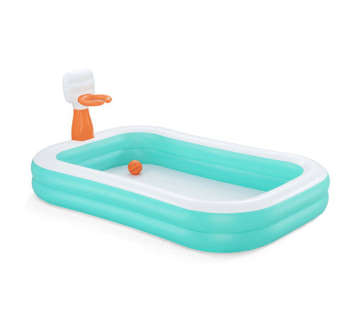 Басейн надувний дитячий Dunk'N Splash Bestway 54445 251x168x102 см Басейн надувний дитячий Dunk'N Splash Bestway 54445 251x168x102 см