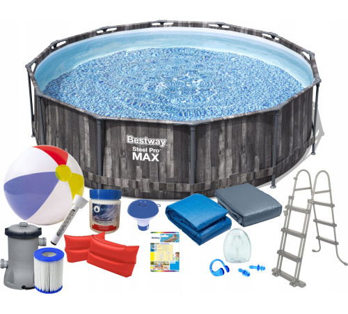 Басейн каркасний 16в1 Bestway 5614X Steel Pro Max 366 см