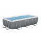 Басейн каркасний прямокутний 6в1 Bestway Power Steel, 404 x 201 x 100 см + насос + драбина