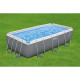 Басейн каркасний прямокутний 6в1 Bestway Power Steel, 404 x 201 x 100 см + насос + драбина