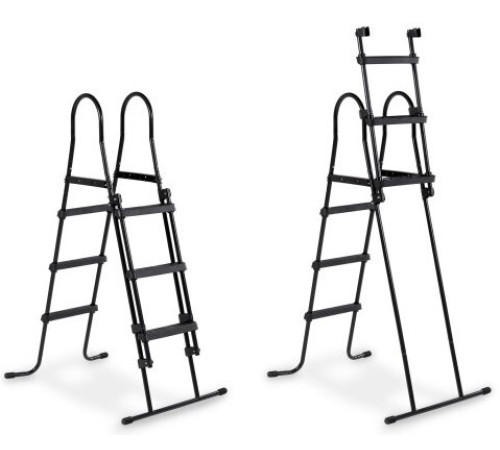 Басейн каркасний прямокутний EXIT з куполом 400х200х100 см "дерево" пісочний фільтр