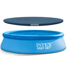 Басейн надувний 2в1 INTEX 28110, 244 x 76 см, блакитний