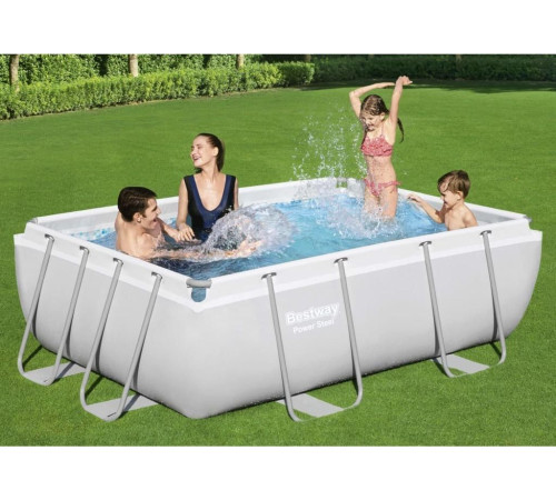 Басейн каркасний прямокутний 4в1 Bestway 56629, 282 x 196 x 84 см Басейн каркасний прямокутний 4в1 Bestway 56629, 282 x 196 x 84 см