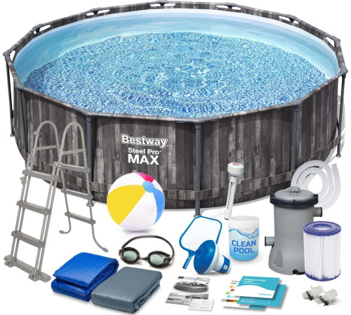Басейн каркасний 18в1 Bestway 5614X Steel Pro Max 366 см