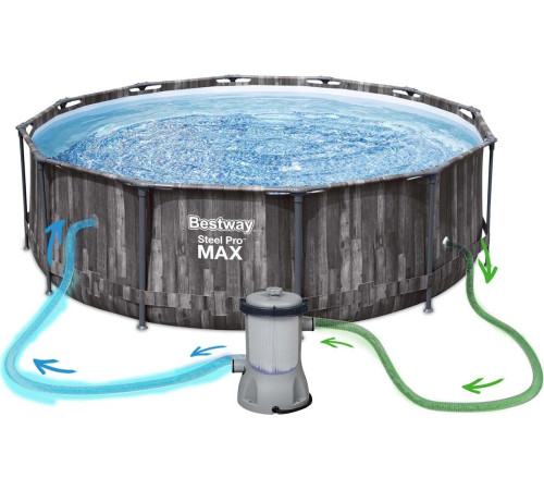 Басейн каркасний 18в1 Bestway 5614X Steel Pro Max 366 см