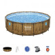 Басейн каркасний 7в1 Bestway Power Steel Swim Vista Series 488 x 122 см