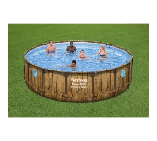 Басейн каркасний 7в1 Bestway Power Steel Swim Vista Series 488 x 122 см Басейн каркасний 7в1 Bestway Power Steel Swim Vista Series 488 x 122 см