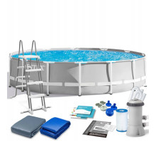 Басейн каркасний 6в1 INTEX 26726, 457 x 122 см 