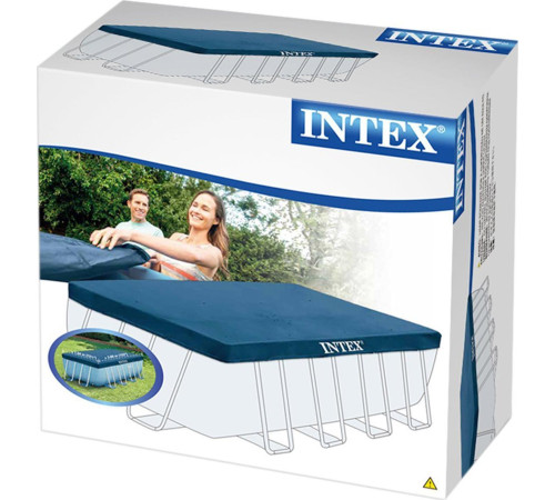 Накриття для каркасного басейну Intex 400x200 см Накриття для каркасного басейну Intex 400x200 см
